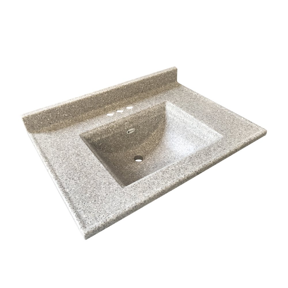 Arstar, Camila Washbasin 18x23 Inches, Gloss Latte