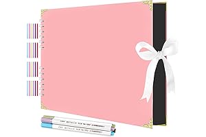 8x11 Refillable Scrapbook Album for Timeless Photo Memories