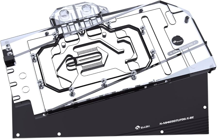 Amazon.com: Bykski Full Coverage GPU Water Block and Backplate for