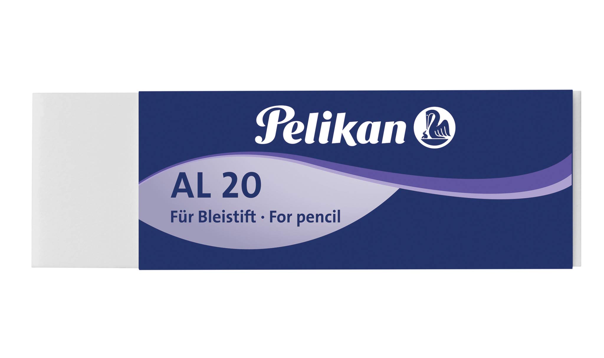 Gomme Per Matita In Plastica, Formato Maxi 60x23x12 Mm, Confezione Risparmio Da 20 Pezzi Per Scuola E Ufficio