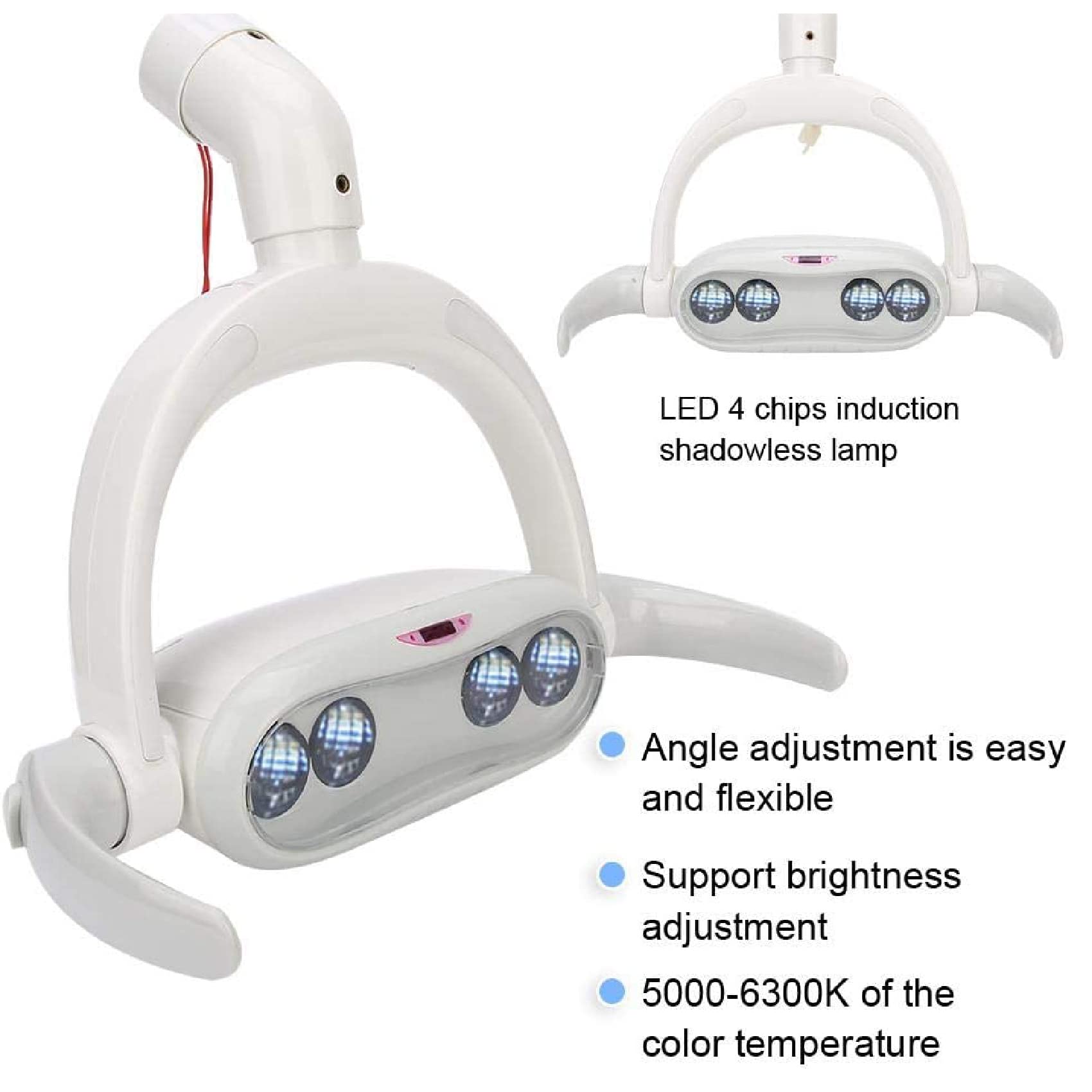 Led chirurgiczny egzamin medyczny bezcieniowe zimne światło, lampa do badań chirurgicznych stomatologicznych, akcesoria do foteli dentystycznych, nadaje się do salonów dentystycznych, Ent i salonów