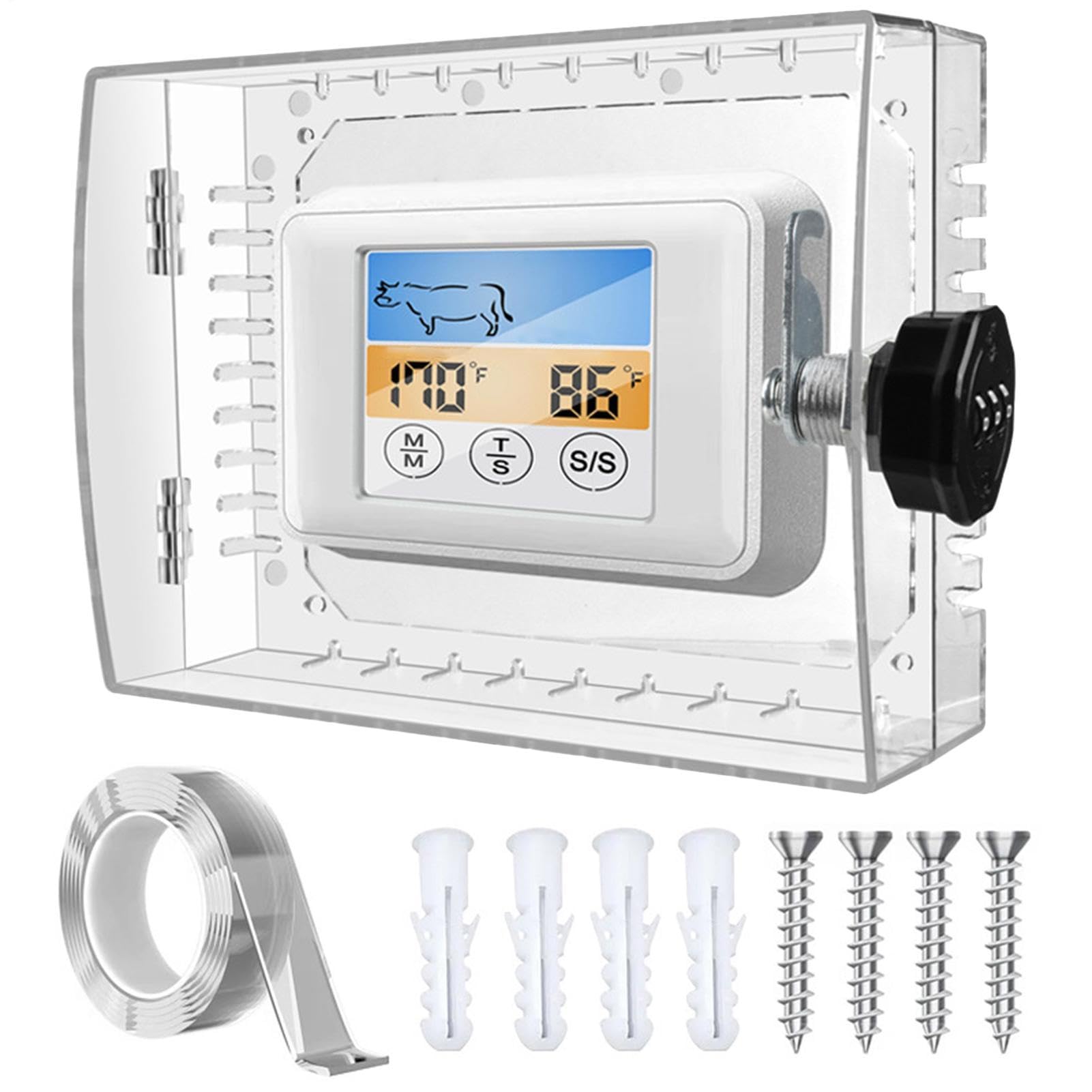 Boîtier transparent pour thermostat : évitez les déréglages grâce au cadenas à combinaison