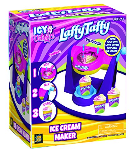 AMAV Toys 1664NE AMAV Laffy Taffy Ice Cream Maker Machine for Kids - Easy to Use & Make Your Favorite Ice Cream Flavors at Home - Best Group Activity for Friends to Do Together!