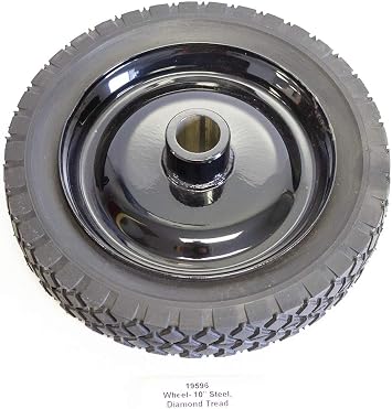 19596 - Swisher Replacement 10 in. Steel diamond Tread Wheel