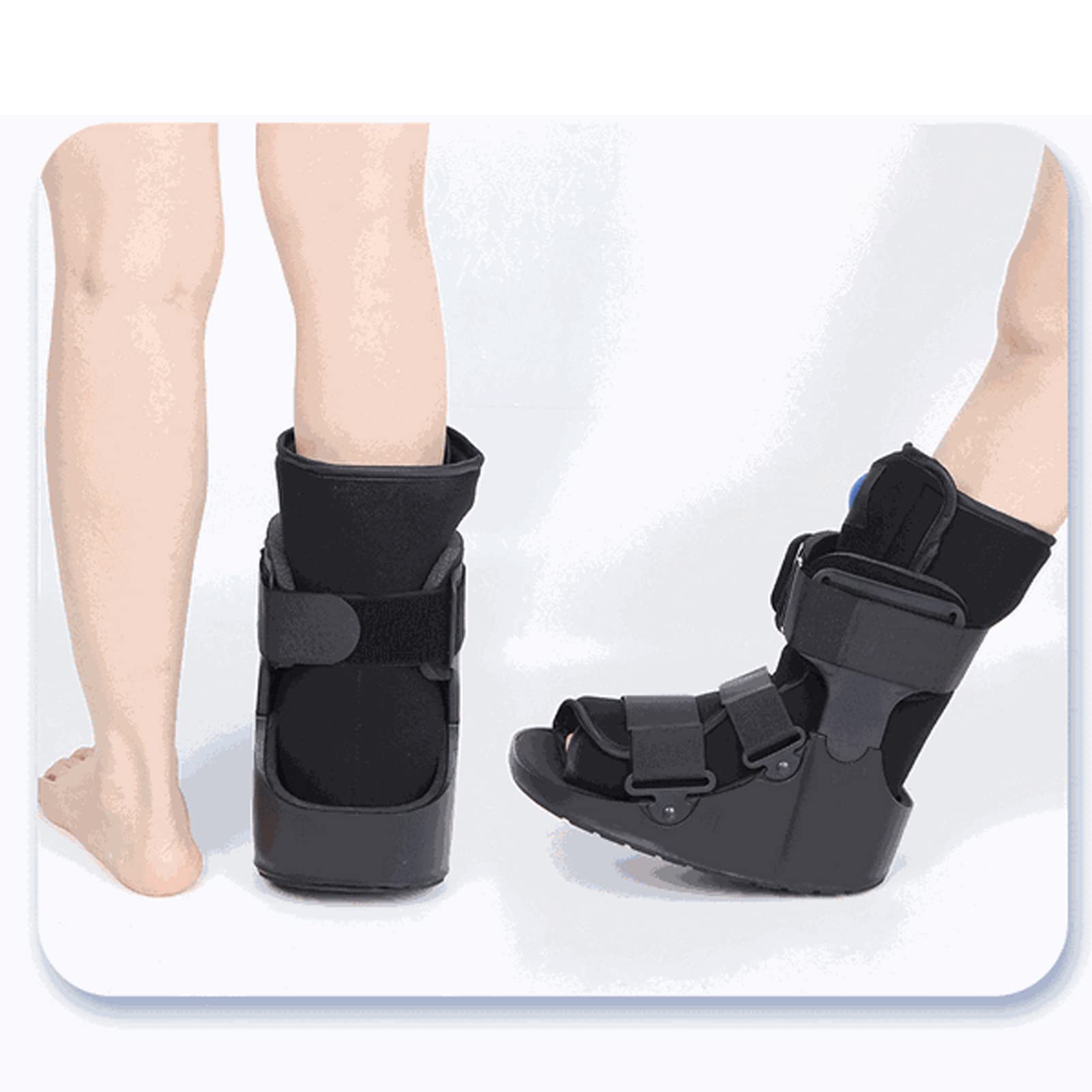 Bota Para Caminar Para Fracturas, Bota Para Caminar Con Aire, Protección Completa, Acelera La Recuperación, Andador Ligero Antideslizante Para Tobillo Torcido Con Bolsa De Gas Para Pie Roto(S)