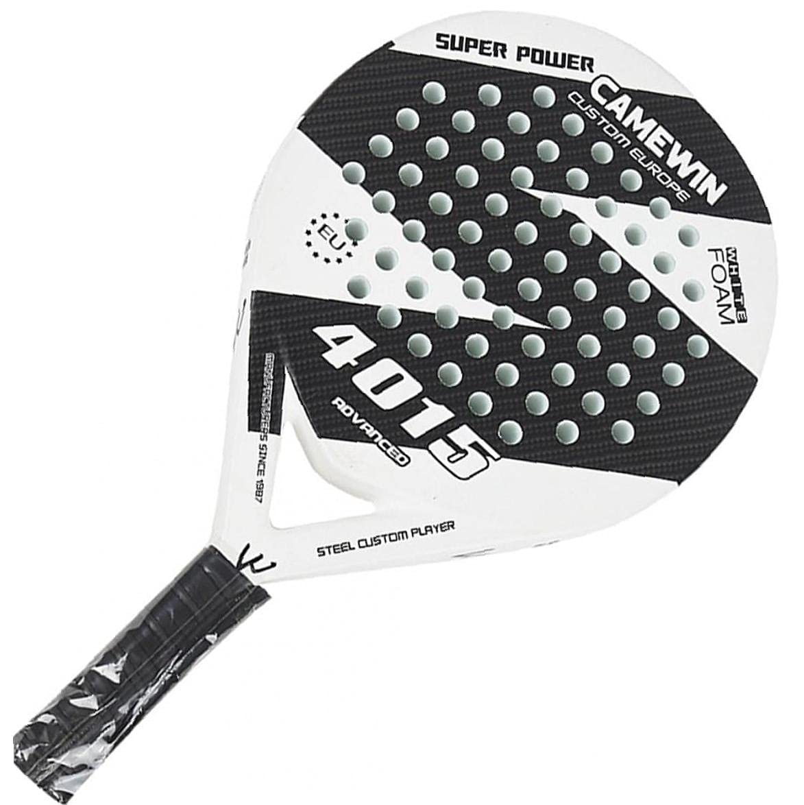 Racchetta Beach Tennis in Fibra di Carbonio Glass Beach Uomini Donne Sport Tennis Paddle Professionista Racket Beach Racket con Cover Bag