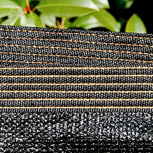 Filet d'ombrage pour serre 5x5m noir avec protection UV et oeillets - 5