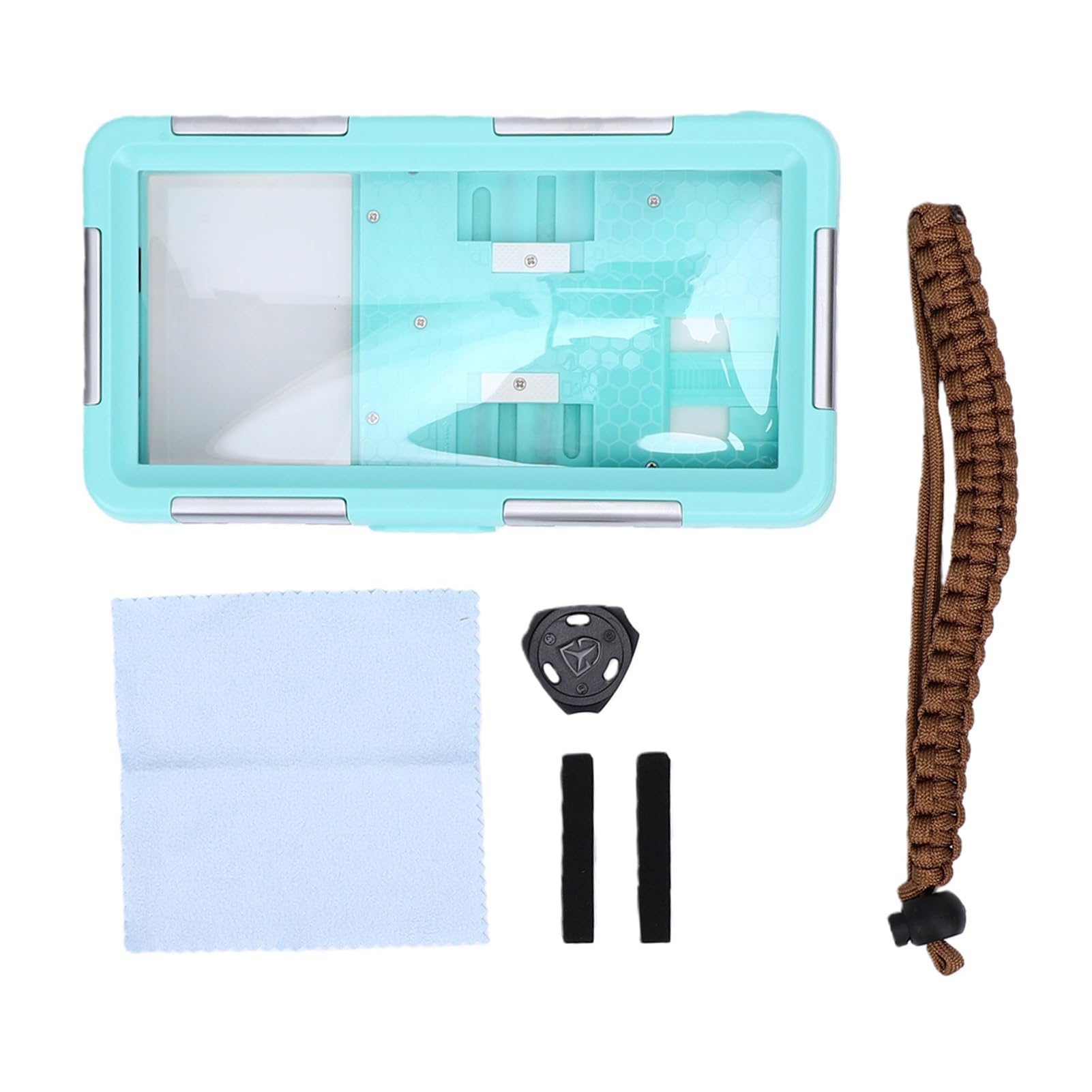Ausla Custodia per Telefono Subacqueo Custodia per Telefono Subacqueo in TPU 15 M 49,21 Piedi IP68 Finestra Trasparente per Fotocamera con Tasti Volume per lo Snorkeling Piscina Spiaggia Adatta per