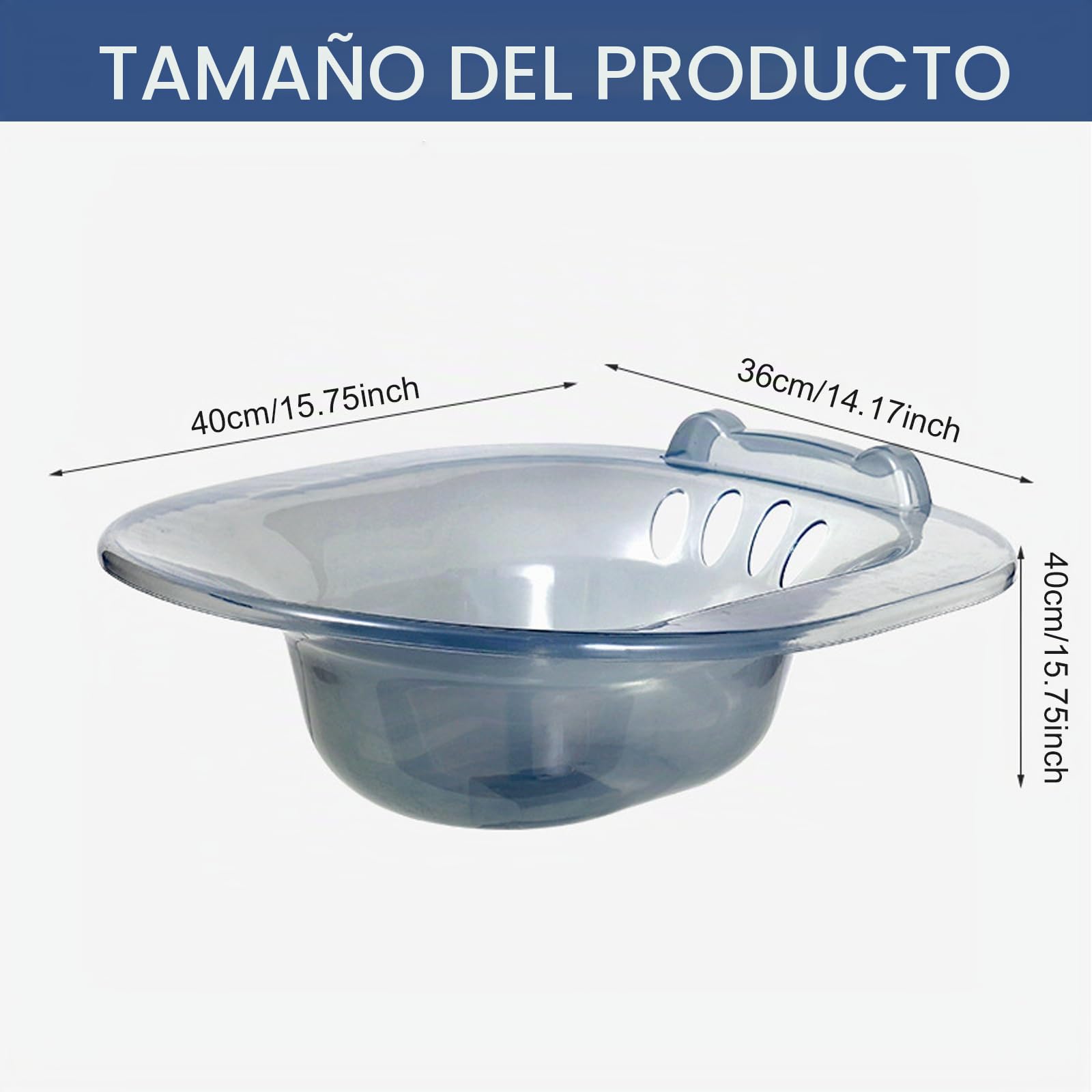 Sitz Bath Postparto, Baño Sitz para inodoro, seguro portátil sobre la bañera de inodoro para hemorroides Postparto Care privado