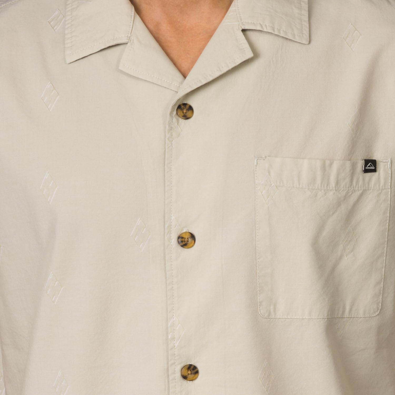 Reef Mens Reef Harold Short Sleeve 1 Pocket Camp Shirt - Image 4