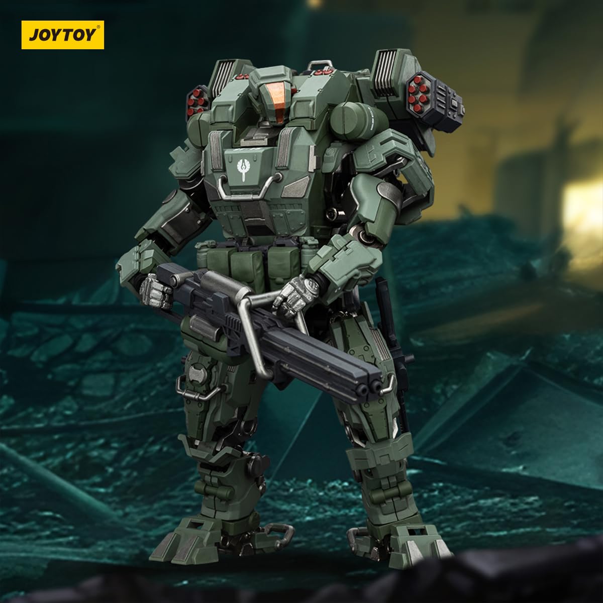 TOYVERSE JOYTOY APOC seria Falcon 02 Mech ST-8615, skala 1:25, przegubowa figurka ze stopu i ABS, 16,6 cm zestaw modelarski, od 15 lat