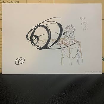 【未使用】呪術廻戦 複製原画 受注生産】呪術廻戦展 「劇場版 呪術廻戦0」編 複製原画 乙骨憂太 リカ