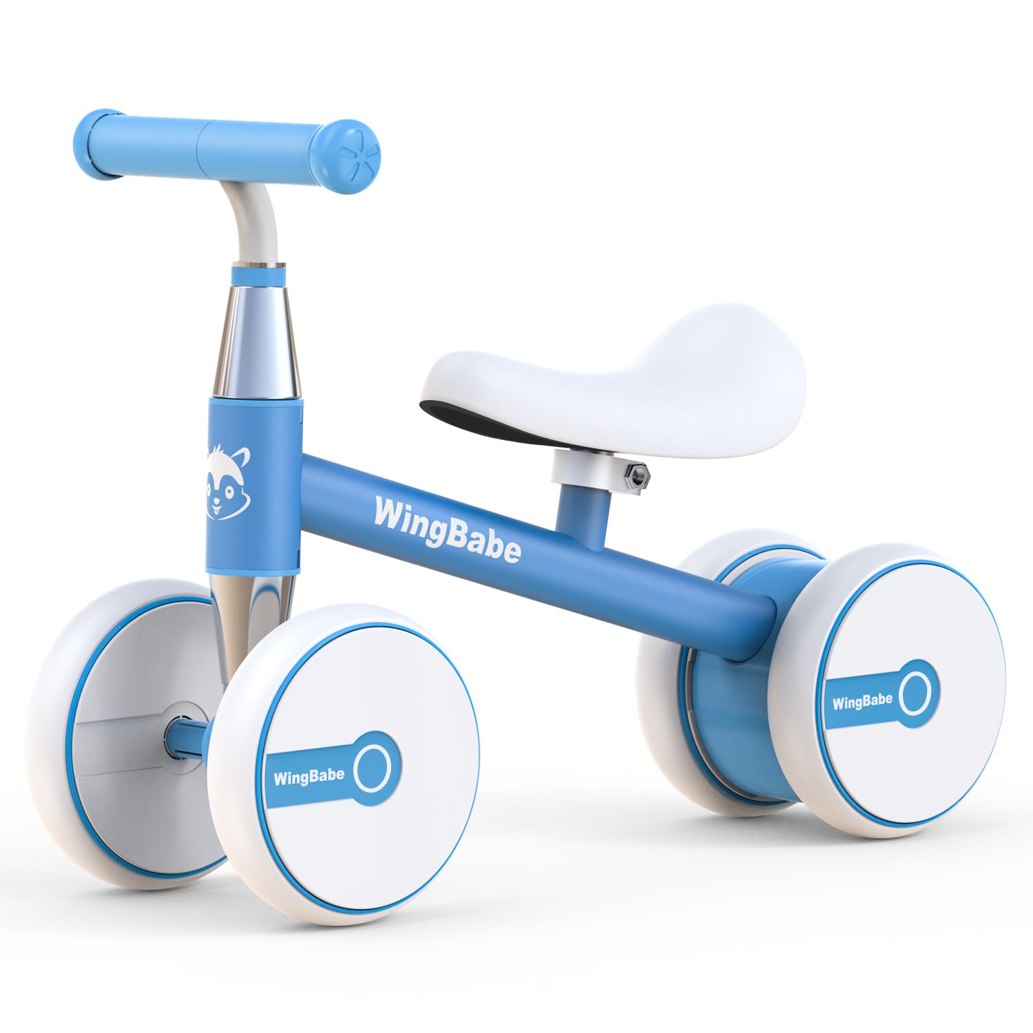 WINGBABEBaby Balance Bike for 1-2 Years Old Boys Girls,Toddler Balance Bike Ride on Toys for 10-24 Months Baby with Adjustable Seat, First bike for 1-2 Year Old Gifts Max 90cm Kids