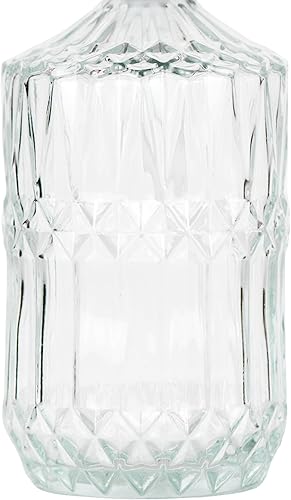 Miniatura 7 de Dispensador de jabón de vidrio grueso transparente de 18 onzas con bomba negra a prueba de óxido, dispensador de jabón de cocina para baño