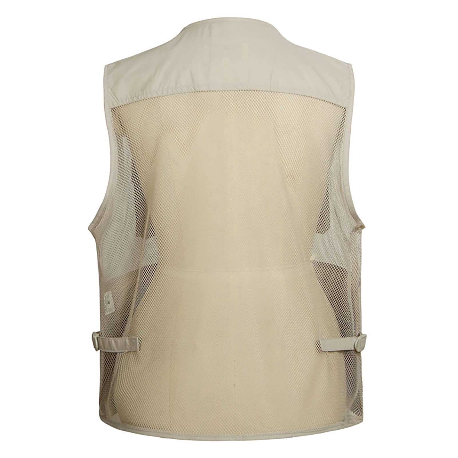 Gilet Pesca Giubbino Fishing Vest with Mesh Back Gilet da Pesca a Mosca Multitasche Gilet Fotografia Panciotto Pesca Campeggio Escursionismo