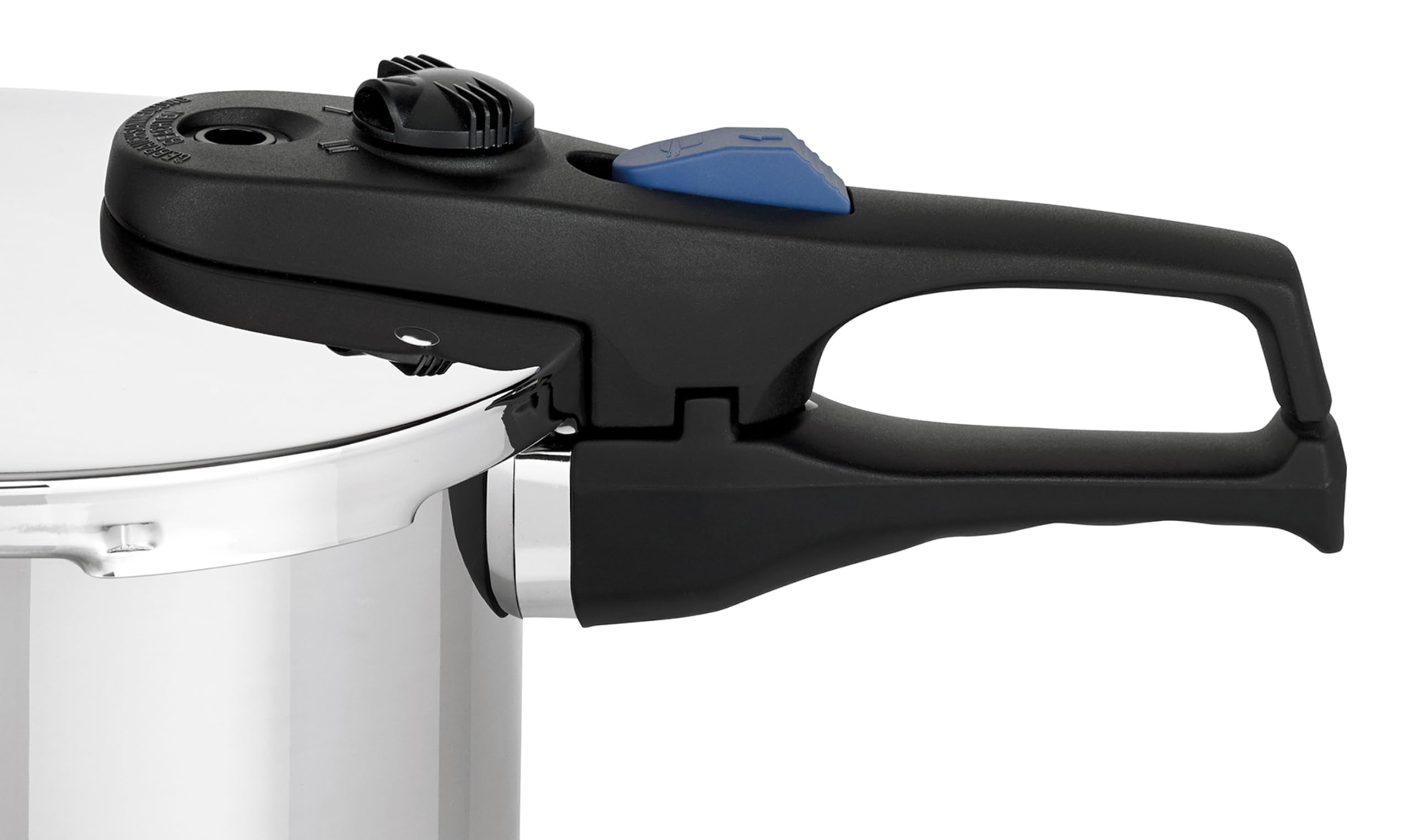 ELO Schnellkochtopf Praktika XL Set 5tlg. 22cm, 6 l, Edelstahl 18/10 | automatisches Druckregelsystem, schonendes Garen, starker ELO-Therm Speicherboden, mit Sicherheitsmechanismus