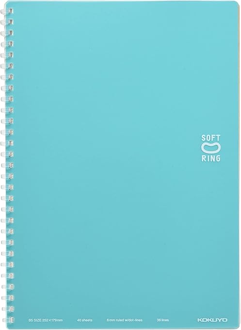 Amazon コクヨ ノート ソフトリングノート ドット入り罫線 B5 ライトブルー ス Sv301bt Lb 本体サイズ W1xd5xh252mm ドット入り横罫線 36行 170g ノート 文房具 オフィス用品 Amazon コクヨ ノート ソフトリングノート ドット入り罫線 B5 ライトブルー ス Sv301bt Lb 本体サイズ W1xd5xh252mm ドット入り横罫線 36行 170g ノート 文房具 オフィス用品