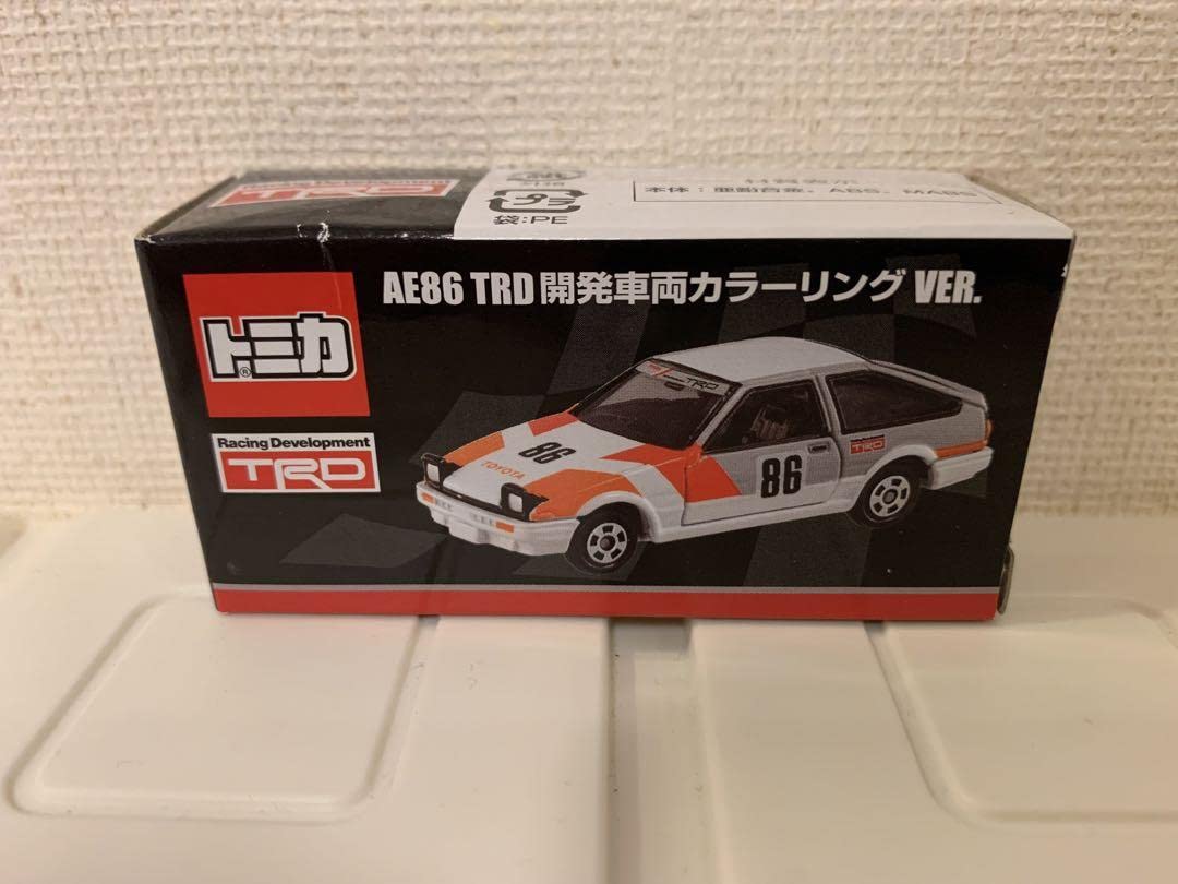 Amazon.co.jp: トミカ AE86 TRD 開発車両カラーリングVER