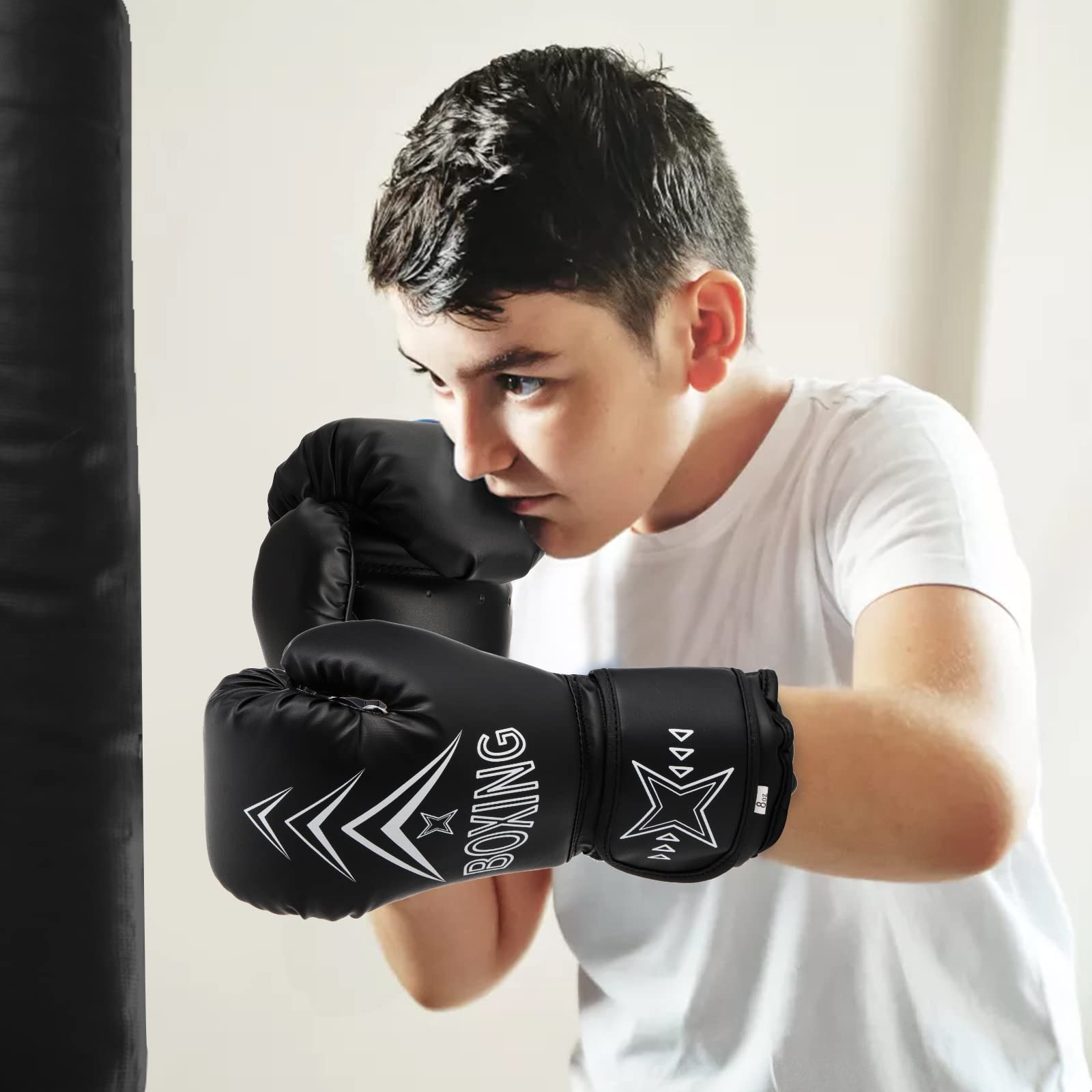 Amazon.co.jp: ZOOFOX キッズ ボクシンググローブ 8オンス