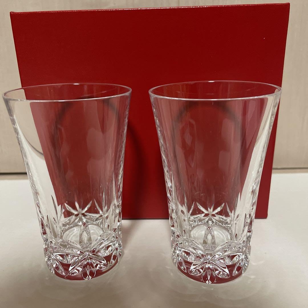 Amazon.co.jp: Baccarat Glass Japan Eclat Pair Tumbler : Home & Kitchen