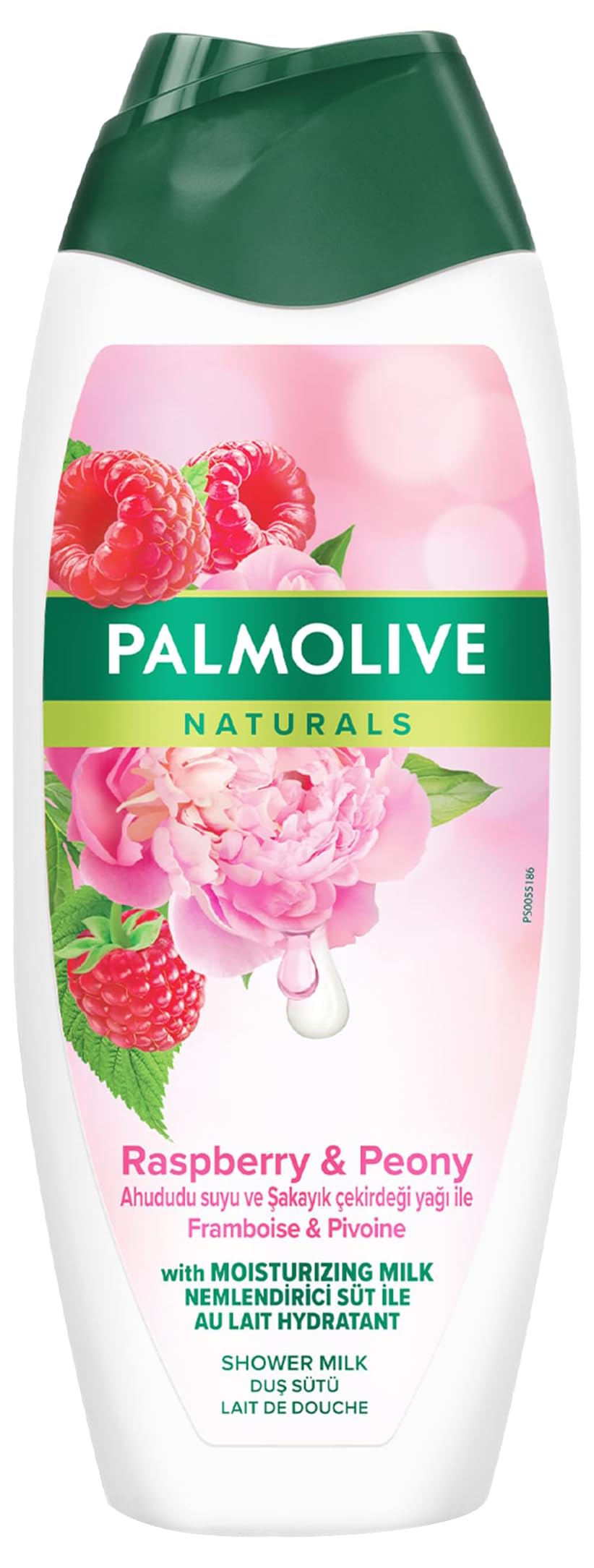 Palmolive Naturals Ahududu Suyu ve Şakayık Çekirdeği Yağı ile Nemlendirici Duş Jeli 500 ml