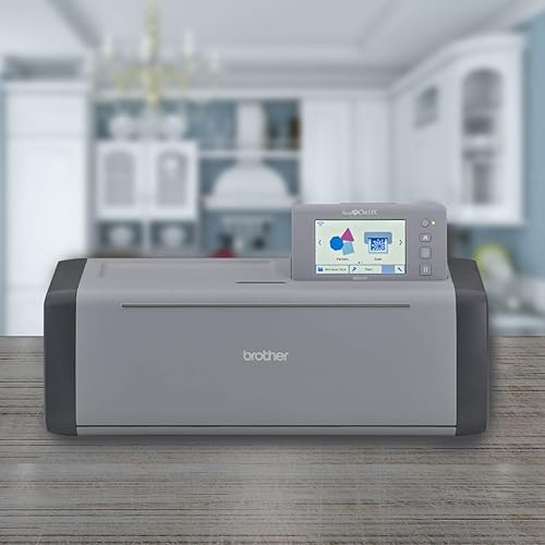 Miniatura 28 de Brother ScanNCut SDX125E Máquina de corte electrónica DIY con escáner, hacer calcomanías personalizadas, arte de pared de vinilo, tarjetas