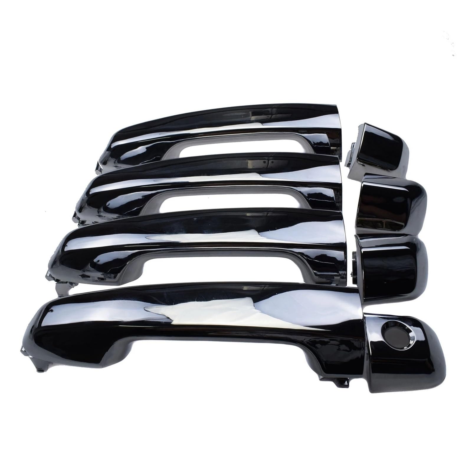 KEBJSBGTD Car Outer Door Handle Front Rear Left Right for to&yota Land Cruiser 4Runner for Le&xus GX460 2008-2018 69210-60100-C0 69210-60100 Cars Doors Handles