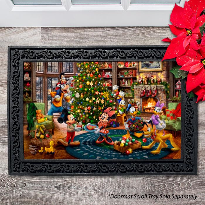 Amazon.com: Thomas Kinkade Disney Mickey Mouse and Minnie Mouse