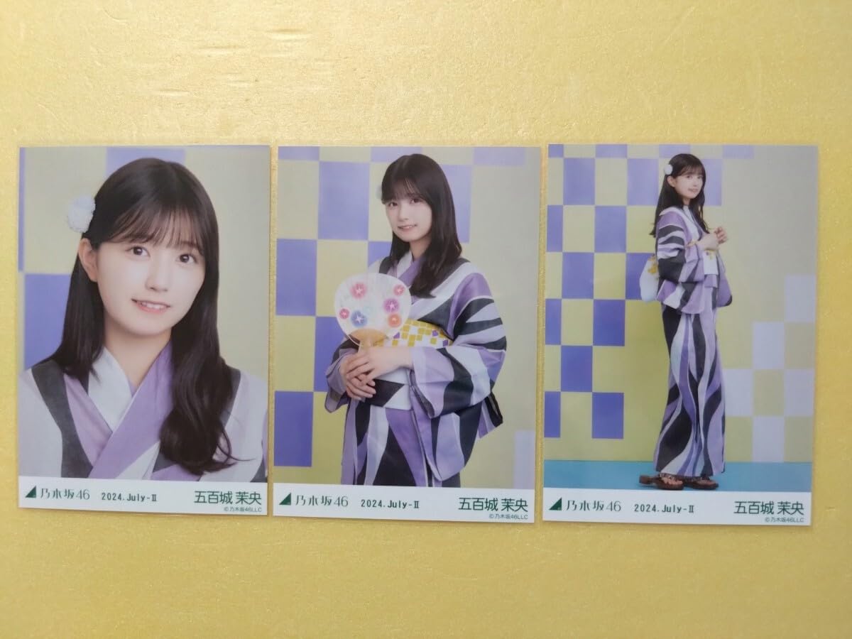 乃木坂46 五百城茉央 生写真 2025 July-Ⅱ 浴衣 5種 コンプ 乃木坂46 五百城茉央 生写真 2025 July-Ⅱ 浴衣 5種 コンプ 乃木坂
