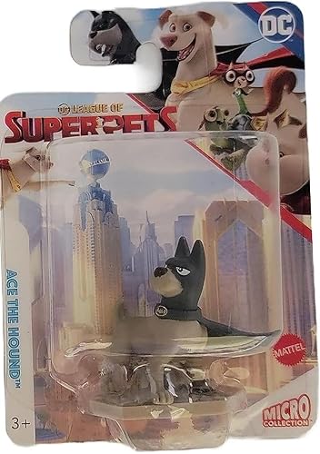 Miniatura 3 de Mattel League of Super Pets - Juego de 2 figuras de acción micro con Krypto The Superdog y Ace The Hound