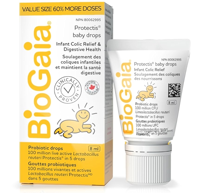 BioGaia婴儿益生菌滴剂（限量版）- 缓解婴儿腹绳、舒缓烦躁和哭泣