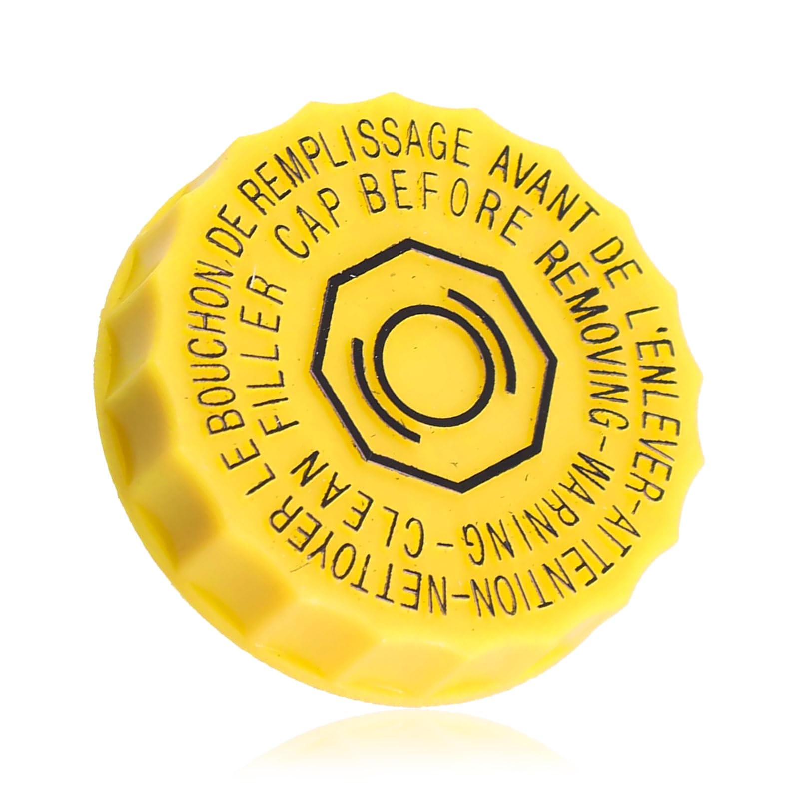 Brake Fluid Cap Replacement Brake Master Cylinder Cap, Fluid Tank Reservoir Cover for Chrysler Sebring, Dodge Ram 1500 2500 3500, Jeep Wrangler JK Grand Cherokee OEM#4683656AB 5014518AA