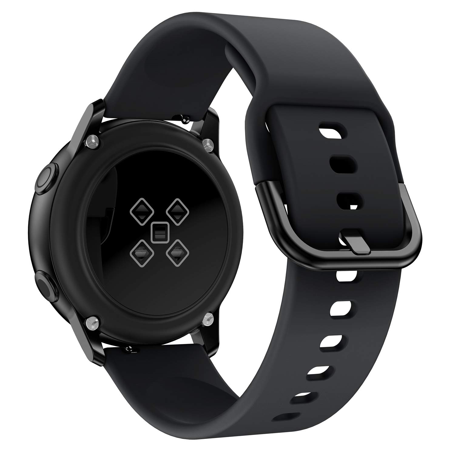 Shieranlee 20mm Watch Straps Quick Release Strap Compatible with Garmin Vivoactive 3 Music/Vivoactive 3/Venu/Vivomove HR/Luxe/Style/Forerunner 245/645 Music - Image 3