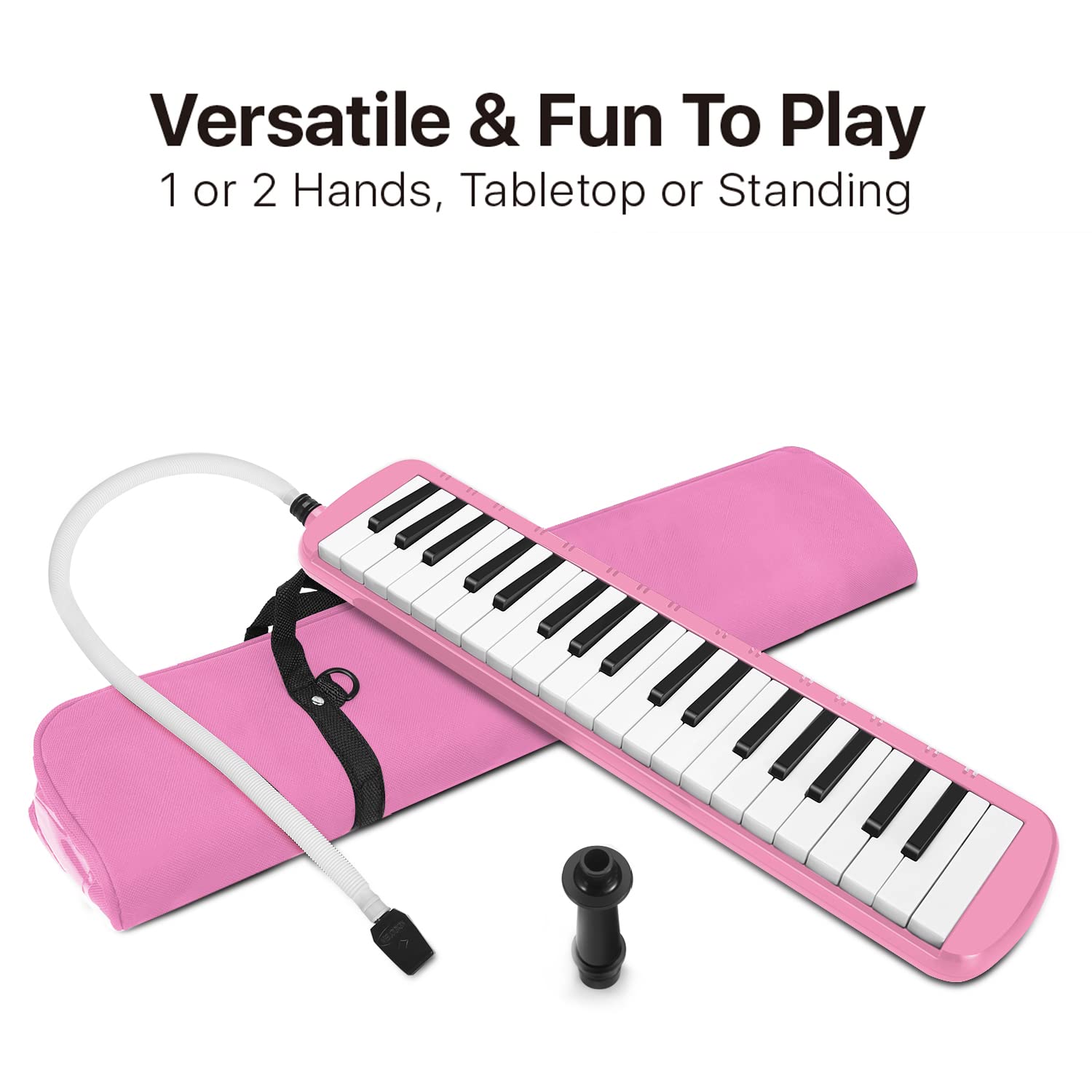 Snapklik.com : Flexzion Melodica Instrument 37 Keys Air Keyboard Piano ...