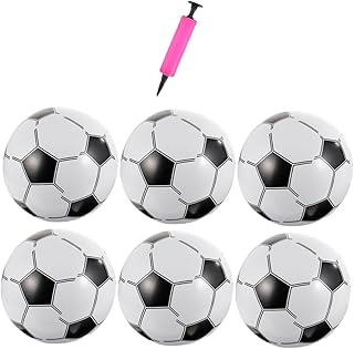 INOOMP 1 Set Inflatable Beach Ball Toys Outdoor playset Soccer Balls Swimming Pools Beach Balls Inflatable Basketball PVC Inflatable Balls Ball Inflatable Ball Toy Float Summer Plastic