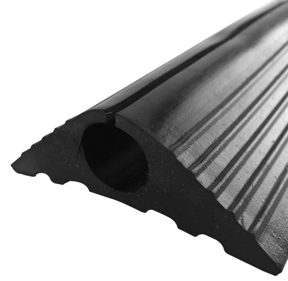 3 M  Cable Cover Floor, 10 Ft  3 M  Heavy Duty Cable Floor Protector 3 Cord Channels I3554306527