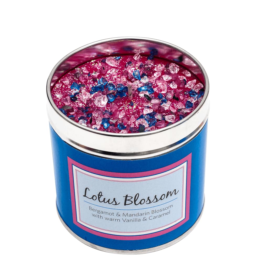Best Kept Secrets Seriously Scented Long Burning Candle - Lotus Blossom - Lychee, Mandarin, Caramel & Vanilla