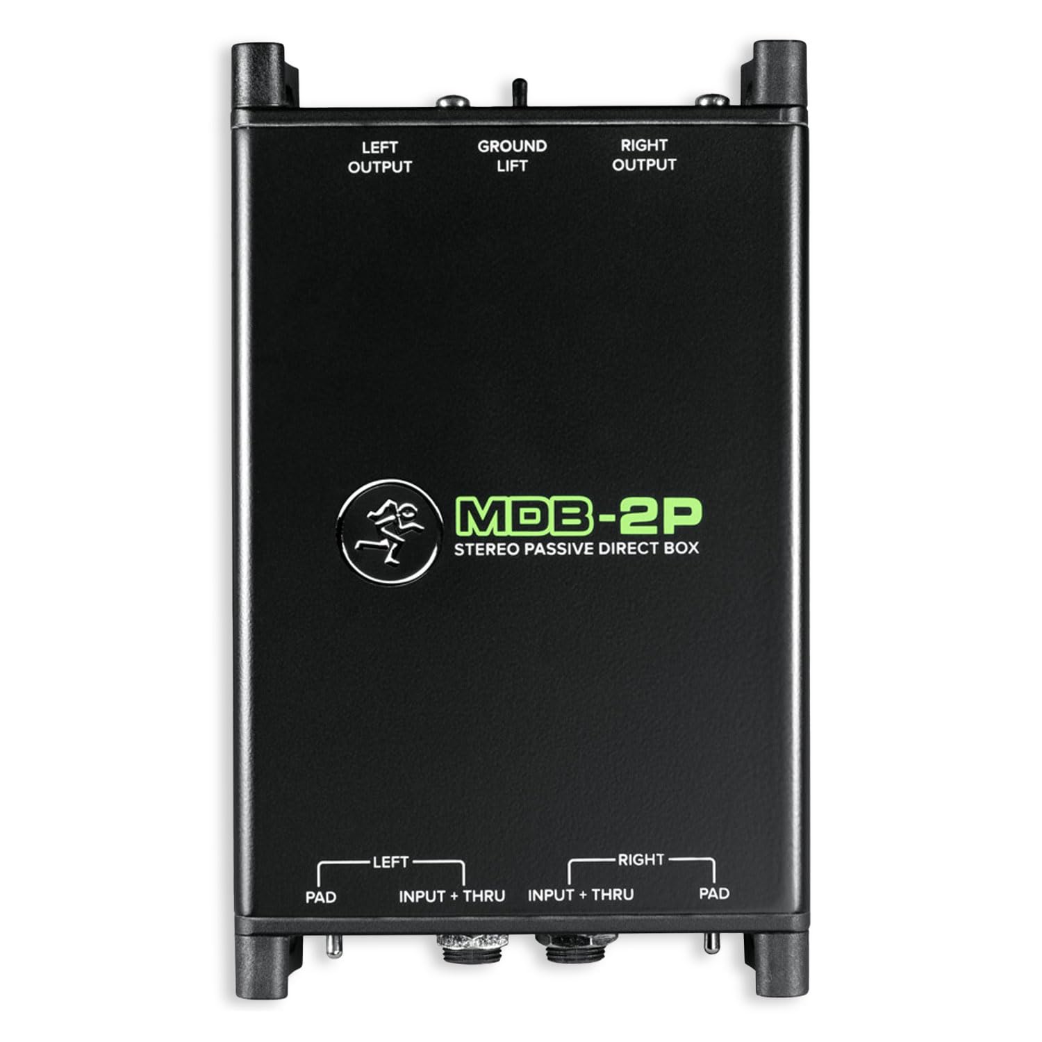 Mackie MDB-2P DI-Box passive Stereo Direct Box con cavo keepdrum