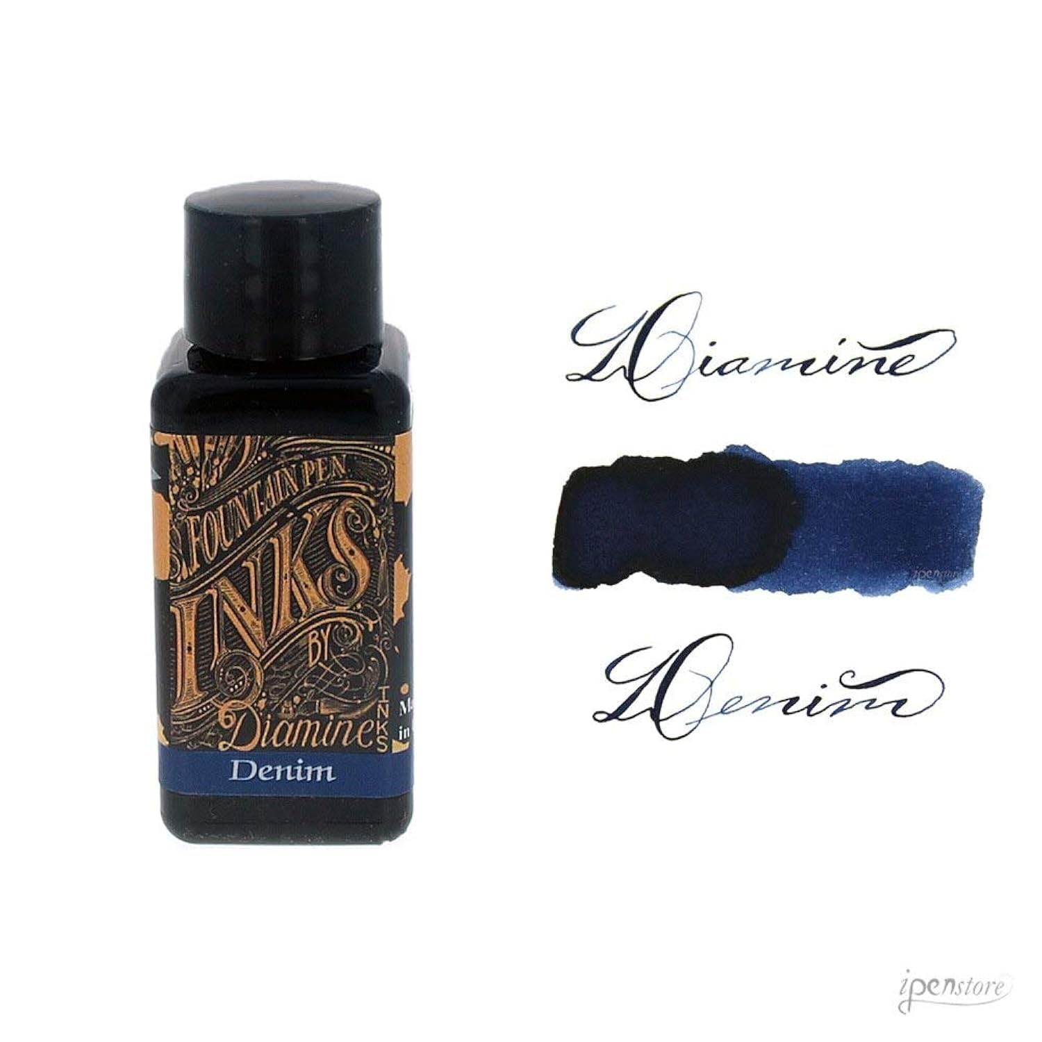 Diamine 30ml Denim Fountain Pen Ink Bottle