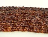 Genuine Baltic Amber Beads Strands Rondelle Nuggets Extra Small Cognac Alluregem 83974