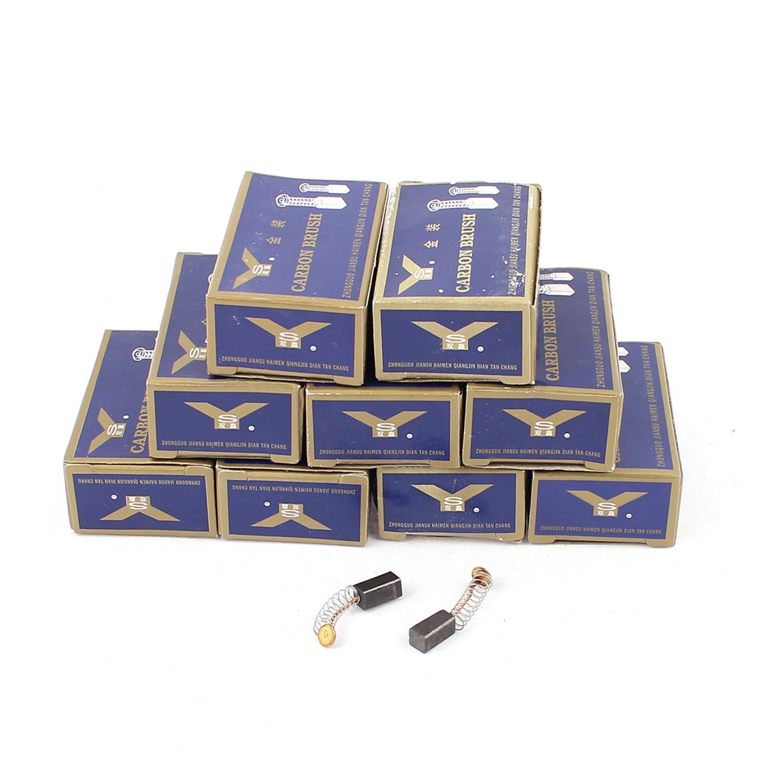 Lot De 10 Paires (20 Pièces) Balais En Carbone Pour Perceuse/moteur électrique - Dimensions 10x8x5 Mm - Marque Uxcell
