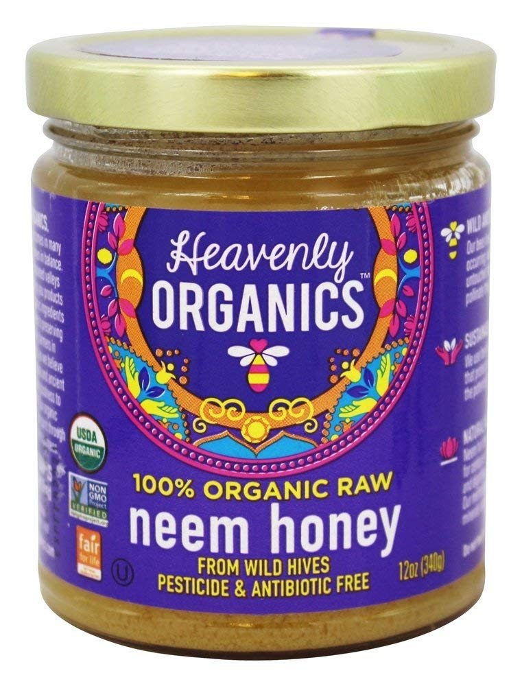 Heavenly Organics Organic Wild Forest Raw Neem Honey - 12 ozUSDA Organic
