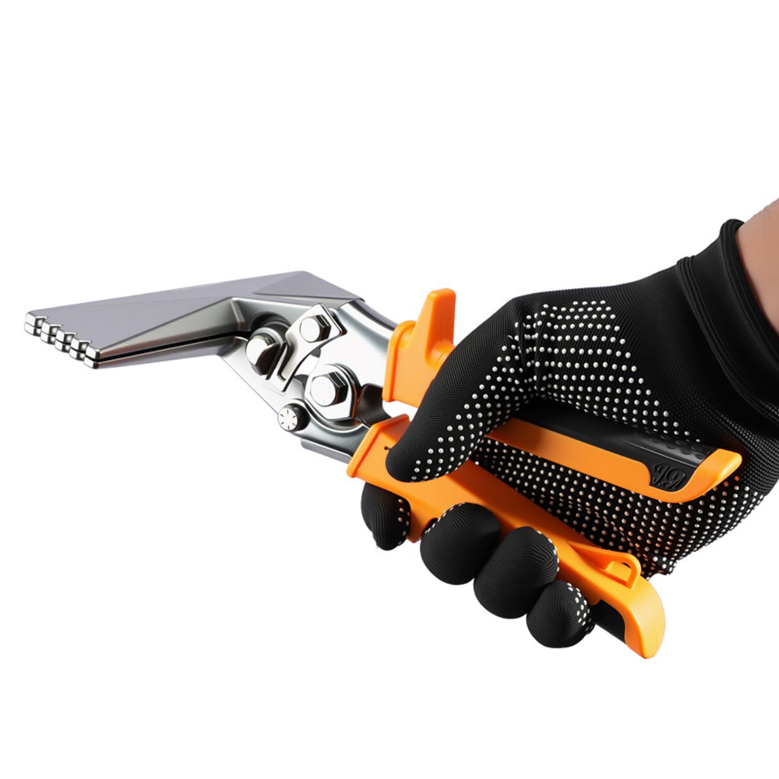 Alicates de doblado, herramienta de crimpado para tareas de renovación con diseño ergonómico y mango antideslizante para un uso cómodo, alicates de boca plana