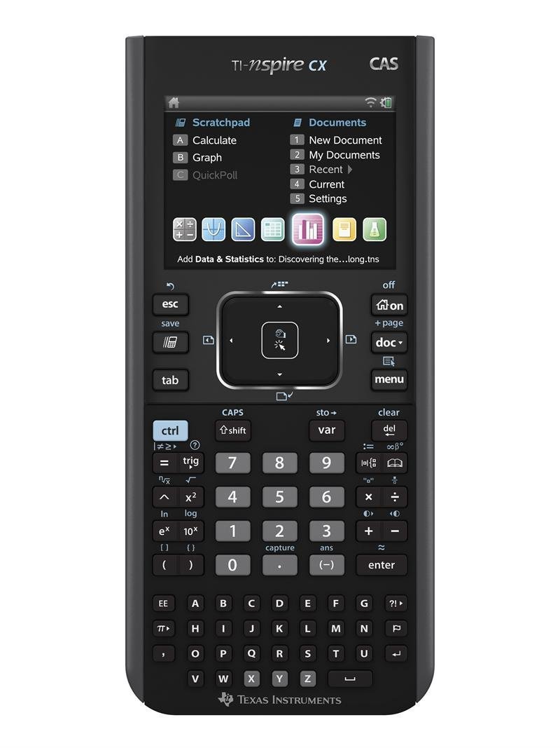 Texas Instruments Nspire CX-CAS Grafikrechner mit Touchpad