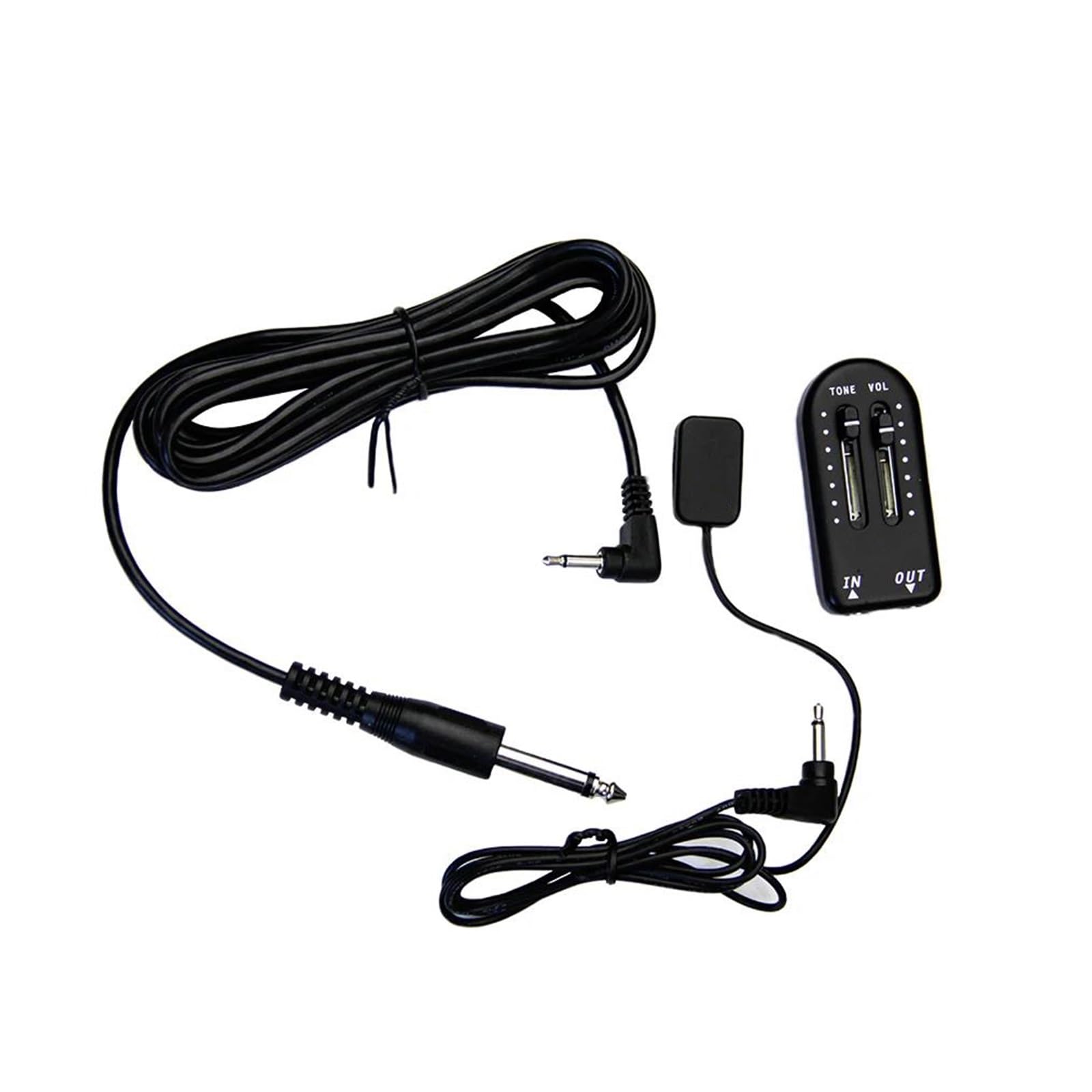 Pick-up per Chitarra Acustica Accessori Pickup Con Trasduttore A Contatto Piezoelettrico Per Chitarra, Porta Plettro Per Chitarra Di Altri Strumenti Acustici