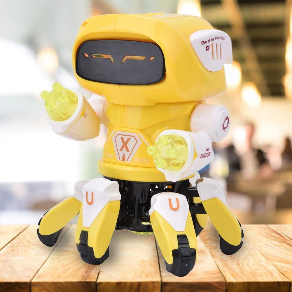 PICCASIO Robot STEM Educational Autistic Toys for kids Programmable Dancing Singing Walking Robot Toy Interactive Talking Gesture Intelligent Robotics USB Recargeable Robot Kit