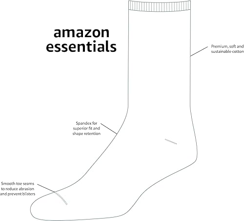 Miniatura 2 de Tienda Essentials Calcetines de vestir estampados para hombre, paquete de 5