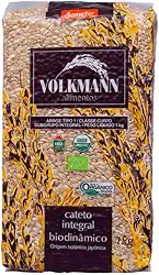 Arroz Cateto Integral Orgânico Biodinâmico Volkmann 1kg