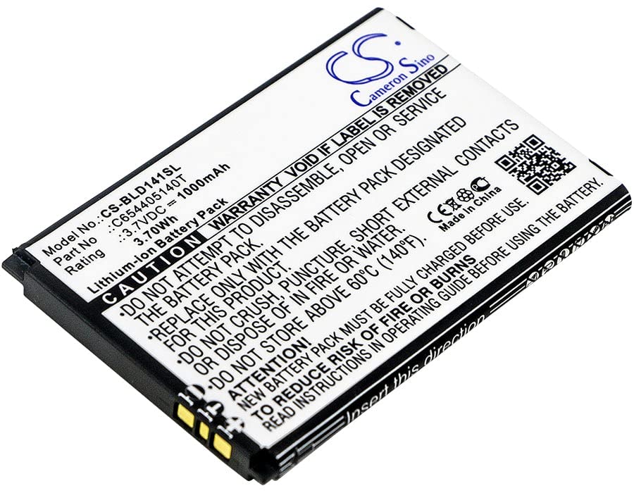 VINTRONS C654405140T Replacement Battery for BLU D140K, D141K, Dash JR K,