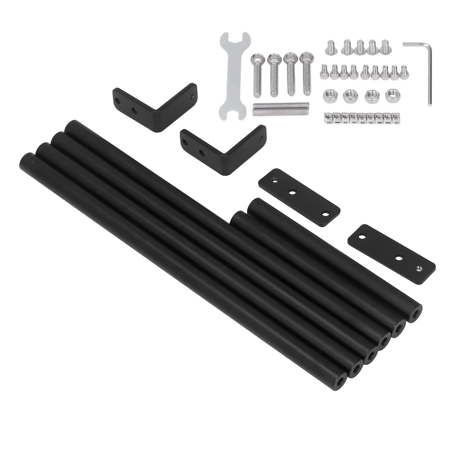 Juego de varillas de soporte de aleación de aluminio con tornillos de llave hexagonal para impresora 3D